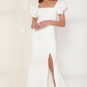 NWT C/MEO Collective Heart of Me Ivory Gown size M